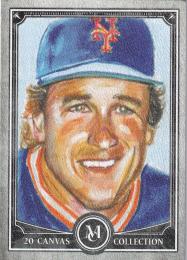 2020 Topps Museum Collection New York Mets Gary Carter Canvas Collection Reprints