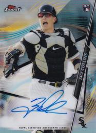2020 Topps Finest Chicago White Sox Zack Collins Autographs