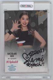 2021 BBM DANCING HEROINE 華 M☆Splash!! 萌笑 直筆サインカード 【63/90】