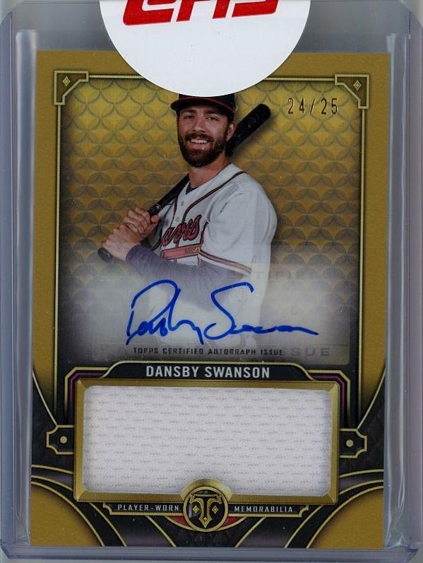 【坊さんら】BGS9.5 SWANSONスワンソン直筆サインルーキーカード ミントモール / MINT 千葉店 / 2022 Topps Triple Threads