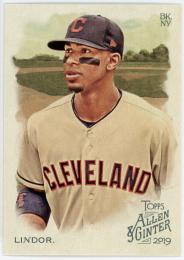2019 Topps Allen and Ginter #21 Francisco Lindor