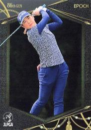 2023 エポック JLPGA 日本女子ゴルフ協会 オフィシャルトレーディングカード TOP PLAYERS #81 新海美優 レギュラーカード