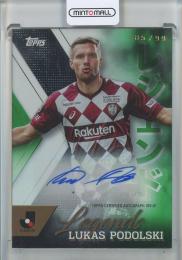 2024 Topps Jリーグ フラッグシップ ルーカス・ポドルスキ 直筆サインカード【85/99】 FC東京