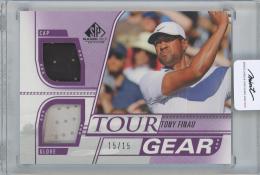 2021 UD SP Game Used Tour Gear Purple / TONY FINAU 【15/15】