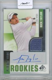 2021 UD SP Game Used #65 Shirt Autographs RC / NICK TAYLOR 【220/499】
