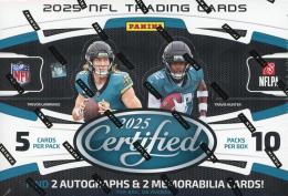NFL 2025 PANINI CERTIFIED