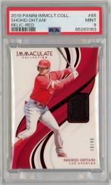 2019 PANINI Immaculate Collection Baseball Shohei Ohtani Relic Red #85 49枚限定【10/49】【PSA9】《MINT》Los Angeles Angels