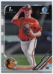 2019 Bowman Chrome Draft Refractors #BDC22 Gunnar Henderson