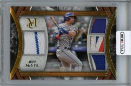 2022 TOPPS Museum Collection Jeff McNeil Game Used Memorabilia【24/25】