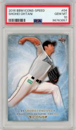 BBM2016　ICONS SPEED 大谷翔平 レギュラーカード　NO.04【PSA10】 北海道日本ハムファイターズ