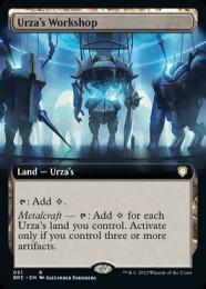 【BRC】【ENG】【Foil】《ウルザの作業場/Urza's Workshop》 拡張アート版