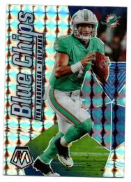 2020 PANINI Mosaic Blue Chips Mosaic / TUA TAGOVAILOA(Miami Dolphins)