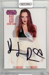 2018 スターダム コレクションカード ケイ・リー・レイ 直筆サインカード #21《サインにやや難あり》