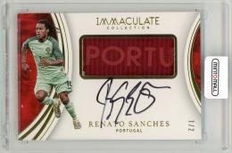 2017 Panini Immaculate Collection Renato Sanches Team Tag Autographs(ON CARD)【1/2】 Portugal