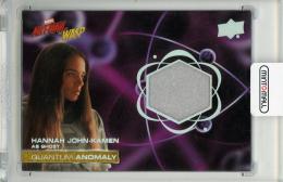 2018 UPPER DECK Ant-Man and the Wasp Ghost/Ghost Costume B Quantum Anomaly Relics #QM1