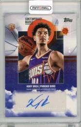2025-26 Topps Flagship Basketball Koby Brea Contemporary Marks Autograph Pheonix Suns
