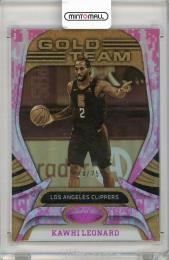 2020-21 Panini Certified Basketball Kawhi Leonard Gold Team Mirror Parallels Camo【12/25】 Los Angeles Clippers