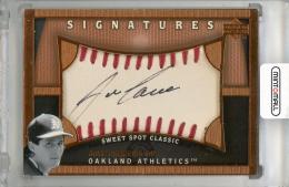 2005 UPPER DECK Sweet Spot Jose Canseco Classic Signatures #JC【Print Run: 230】 Oakland Athletics