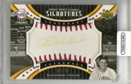 2007 UPPER DECK Sweet Spot Ralph Kiner Classic Signatures #SPSRK【62/75】 Pittsburgh Pirates