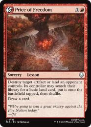 ◆予約◆【TLA】【ENG】〈149-U-R〉《自由の代価/Price of Freedom》