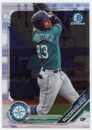 2019 Bowman Chrome Draft #BDC60 Julio Rodriguez