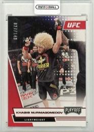 2021 Panini Chronicles UFC MMA Lightweight Khabib Nurmagomedov Base Playoff Red 027/149