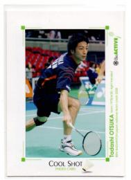 2008 BBM Be ACTIVE バドミントン日本代表カードセット  大束忠司 フォトカード 42/60