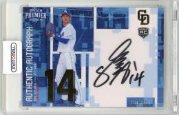 2024 EPOCH 中日ドラゴンズ　PREMIER EDITION 草加勝 AUTHENTIC AUTOGRAPH(金版)【20/91】 中日ドラゴンズ