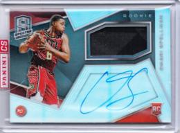 2018-19 PANINI Spectra Omari Spellman Rookie Jersey Autograph 299枚限定 /104