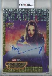 2024 UD Marvel Guardians of the Galaxy Mantis One Last Ride Gold Speckle Auto【16/25】 Guardians of the Galaxy