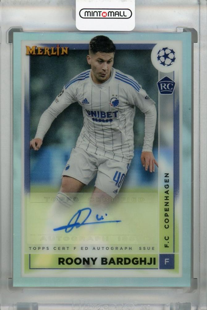 2022-23 Topps Chrome Merlin ルーニーサインカード