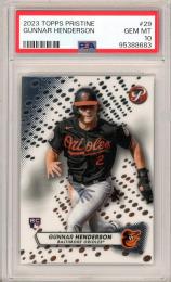 2023 Topps Pristine Gunnar Henderson Base【PSA10】《Gem-MINT》 Baltimore Orioles