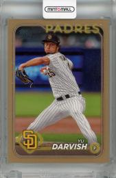 2024 Topps Japan Edition Yu Darvish Gold #193 【10/25】 San Diego Padres
