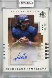 2023 Upper Deck Goodwin Champions Nicholaus Iamaleava SP Authentic 2000 Future Watch Auto #00T-NI【105/299】 Football