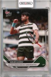 2025 Topps Now  Carlos Alcaraz #TN-CA1 ※へこみあり