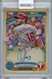 2019 TOPPS Gypsy Queen Cesar Hernandez Autograph
