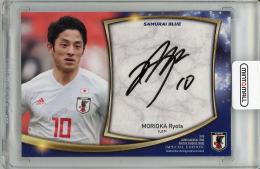 【裏面微スレあり】2018 サッカー日本代表 オフィシャルトレーディングカード スペシャルエディション  森岡亮太 直筆サインカード 16/40