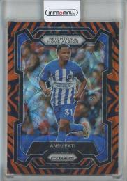 2023-24 Panini Prizm Premier League Ansu Fati Tiger Stripe Choice Prizms #100 Brighton & Hove Albion