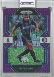 2022-23 Panini Chronicles Prizm Serie A Ronaldo Purple Mojo Prizm #205 FC Internazionale Milano