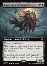 【MTG】血に飢えた征服者 フラクチャーFoil 血に飢えた征服者 (Bloodthirsty Conqueror) · Foundations (FDN