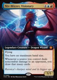 MTG【パルン、ニヴ＝ミゼット】FOIL アーティストプルーフ パルン、ニヴ＝ミゼット/Niv-Mizzet, Parun《日本語》【GRN】