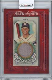 2022 TOPPS Allen & Ginter Jeremy Pena Game Used Memorabilia (RC)