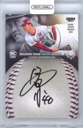 2025 BBM ルーキーエディションプレミアム 江原雅裕 直筆サインカード 直書き版【16/50】 楽天