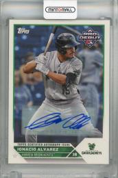 2023 Topps Pro Debut Ignacio Alvarez Base Autographs #PD-106 ※初期傷あり Augusta GreenJackets