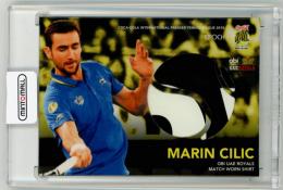 2015 Epoch IPTL Tennis Match Worn Shirt Marin Cilic 24/79