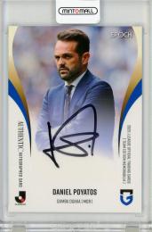 EP2025 Jリーグ オフィシャルトレーディングカード チームエディション ガンバ大阪 ダニエル ポヤトス 直筆サインカード【16/50】