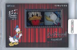 2024 EPOCH ドナルドダック90周年プレミアムコレクションカード DONALD DUCK #DCH-03 レプリカフィルム入りメモラビリアカード シルバー箔版【120/199】