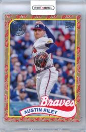 2024 Topps Baseball Japan Edition Austin Riley #89J-35 1989 Topps Baseball Japan Parallel Card【16/25】 Braves