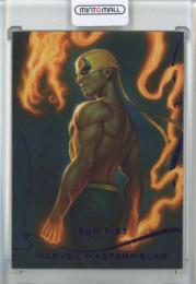 2022 Upper Deck Marvel Masterpieces  Iron Fist #40 Epic Purple Foil 183/199