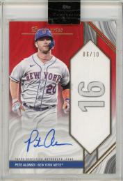 2022 Topps Luminaries	Pete Alonso	Autograph	06/10